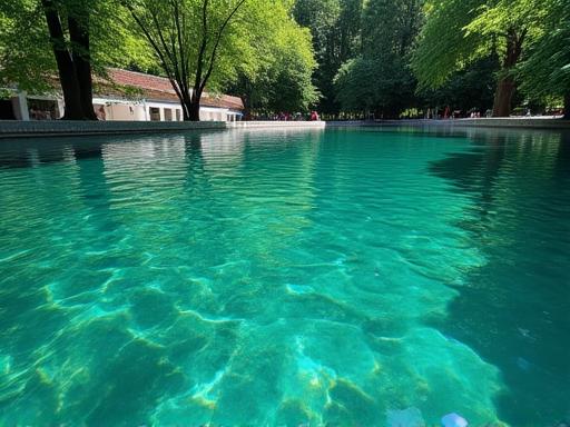 Kristallklares Wasser am Grünen See in der Steiermark